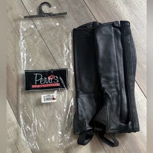 Black Riding Chaps